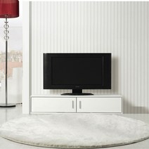 유니크가구 모아tv 거실장, 다리없음 화이트