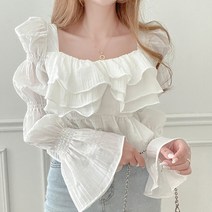 프린세스 프릴 블라우스