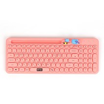 로이체 BT21 리틀버디 베이비 멀티태스킹 블루투스 무선 키보드, MANG, BT21-TKB-3E-MG, 일반형