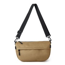 언라인스 캔버스 심플 메신저백