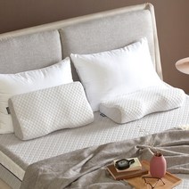 까르마 경추 슬립 메모리폼 베개, 화이트