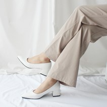 벨라노이 여성용 베이직 뾰족코 정장 미들힐 펌프스 5cm