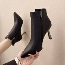 명양피프 여성용 여자 키높이 힐부츠 YT_RA4095