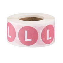 디블루 의류 사이즈 라벨스티커 L, 500개
