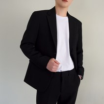 플레이즈 남성용 모던 데일리 블레이져 자켓