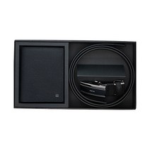 오르바 남성용 가죽 지갑 + 벨트 세트 E0P4L06FG1
