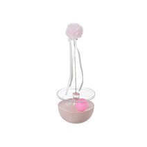 카르노코리아 반려동물 트랙볼 오뚝이 장난감, 핑크(오뚝이), 랜덤발송(트랙볼), 1개