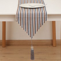빈테리어 인테리어 포인트 태슬 테이블러너, 13, 30 x 220 cm