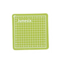 큐브라운드 컷팅 데스크 매트 패드 5p, 연두