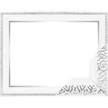 누니액자 고급형 우드 슬림 앤틱 300피스 퍼즐액자 25 x 34 cm SF05, 화이트