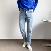 헤이진 남성용 돌청 워싱 스판 청바지 2988