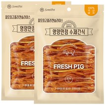 국민간식바른먹거리 강아지 영양만점 수제간식 280g, 2개, 콜라겐슬라이스