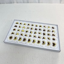 이플린 비누꽃 데이지 만들기 DIY 재료 50p, 화이트