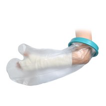 편리안 기브스 방수커버 성인 팔 중, 혼합색상, 1개