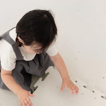 에코폼 맘편한매트 프리미엄, 베이지스캐터, 4개