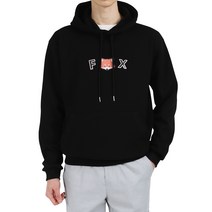 다꾸앙 남성용 폭스나염 특양면 후드티 D02DKA-DO2569