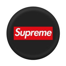 저스트포유 슈프림 컬러 톡 휴대폰 거치대, 블랙, 1개