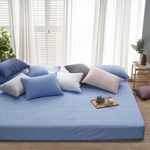 패브릭아트 쥬베르 누빔 패밀리 커버, 스카이 블루