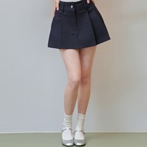 샐러드볼즈 트윌 플리츠 미니 스커트