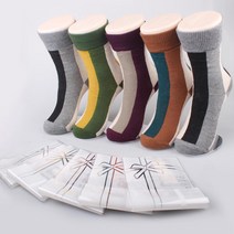 새실로 아동용 피에르 긴목 양말 5족 선물세트