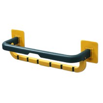 헬로요니 접이식 다용도 2단 수건걸이, 청록색, 1개