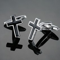 라온투유 남성용 커프스 버튼 커프스링크 06 크로스 커프스 단추 cuf05 2p