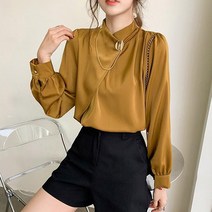 어썸풀 루디 언발 블라우스
