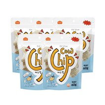 카우칩 강아지 에이치디씨 껌 60g, 5개, 천연한우피