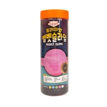 타카 프리미엄 벨벳슬라임 + 원통형용기, 핫핑크(슬라임), 1세트