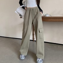 앤드스타일 여성용 루디 카고 밴딩 트레이닝 팬츠 숏 261908