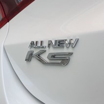 바이블오토 기아 K5 DL3 엠블럼 자동차 튜닝 스티커, ALL NEW 크롬, 1개