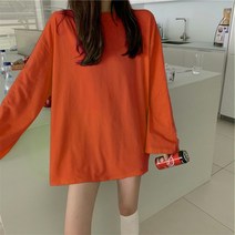 아티렐 솔리드컬러 루즈 올매치 셔츠 라운드