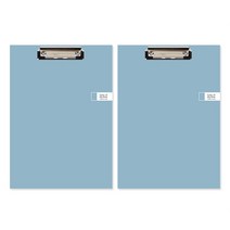 톡톡팬시 CMYK 컬러 클립보드 A4, 블루, 2개