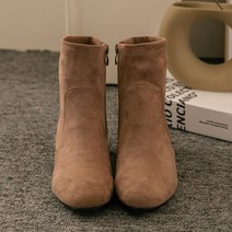 첫걸음 로미 스웨이드 스판 삭스부츠 3cm