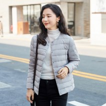 앤써핏 여성용 라이트 다운 경량 패딩