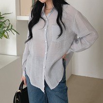 슈가펀 여성용 루니에 포켓 남방
