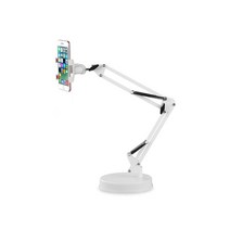 이시웍스 LED 링라이트 휴대폰 태블릿 마운트 거치대 R26, 쿠팡 R26화이트