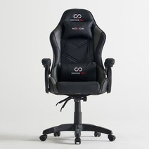 노노스 프로 프리미엄 게이밍 의자, 블랙 + 그레이