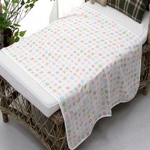 순면 이중거즈 여름 유아블랭킷, 스무디베이비 핑크