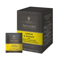테일러스오브헤로게이트 레몬 앤 진저 허브차, 2g, 20개