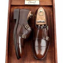 크리스제이 남성용 수제화 더블몽크 GU3711L5