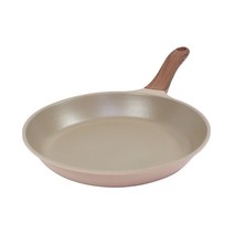 키친아트 본 우드 파스텔핑크 다이아 프라이팬, 26 cm, 1개