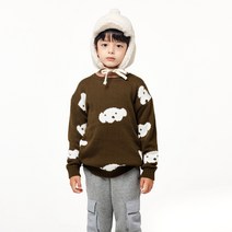 올리반 아동용 몽실 구름 쟈가드 스웨터