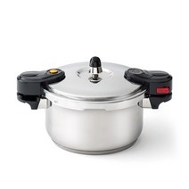 대웅 보르도 3중바닥 IH 스텐 압력솥 5인용, 실버, 3.5L