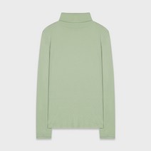 미쏘 여성용 목폴라 베이직 티셔츠