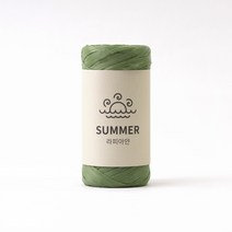 니뜨 썸머 라피아 실 50g, 130 잔디그린, 1개