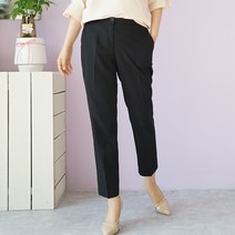 빅걸스토리 여성용 빅사이즈 루트 기본 정장 일자 고급 슬랙스 F70