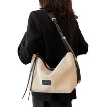 캔버스 빅 숄더백