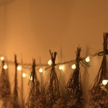 어반LED 앵두전구 줄조명 30구 기본점멸, 웜화이트