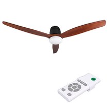 원하 LED 방등 거실등 원목 실링팬 + 색변환 리모컨, 블랙우드(원목 실링팬)